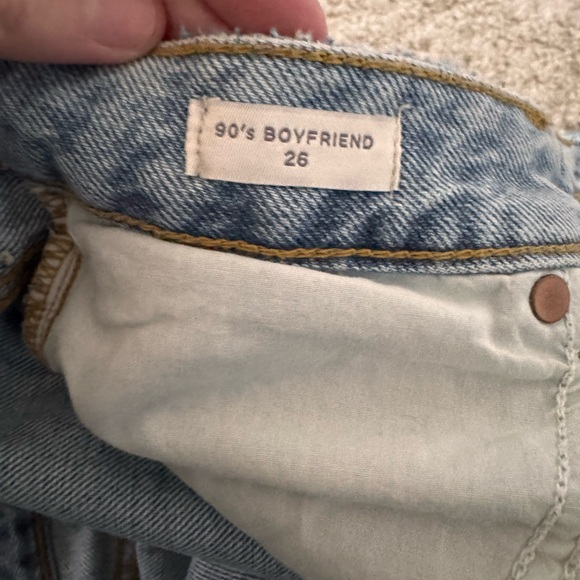 Pacsun-Light Wash Distressed Women’s Jeans - Casual High-Rise - Picture 3 of 5